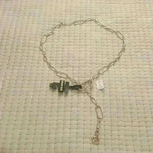 Steve Madden gold chain belt: Size XL